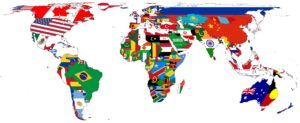 How many countries in the world